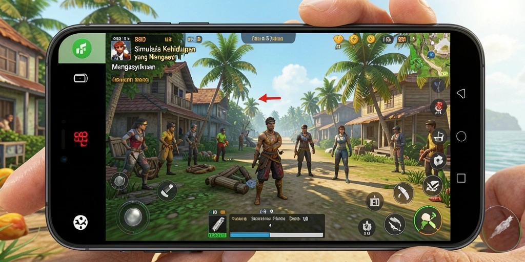 Tampilan gameplay menarik dari 88ID dengan fitur simulasi mendalam.