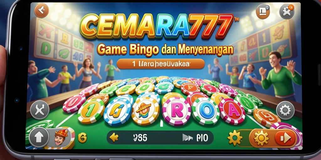 Tangkapan layar gameplay Bingo CEMARA777 yang mengasyikkan.