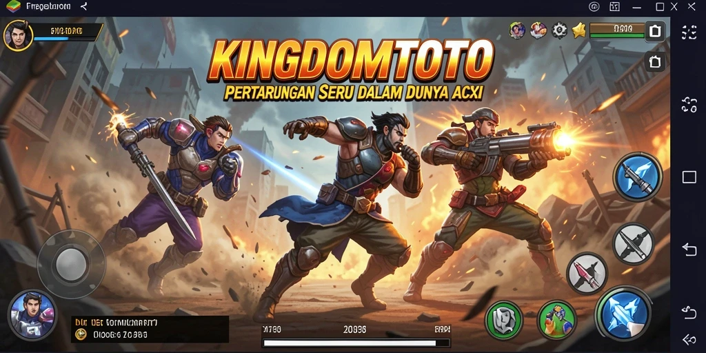 Gameplay KINGDOMTOTO yang mendebarkan dengan aksi tanpa henti.