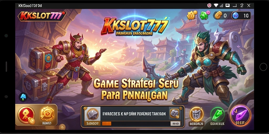 Screenshot terbaru KKSLOT777 menampilkan aksi strategis yang mendebarkan.