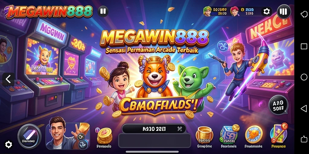 Tampilan exciting dari gameplay MEGAWIN888 yang menantang.