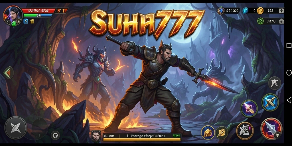 Tampilan seru gameplay RPG di SUHU777.